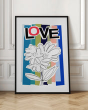 Load image into Gallery viewer, Scribble Flower Blue
