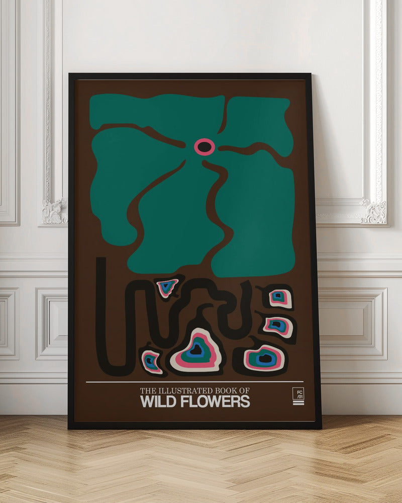 The Illustrated Book Of Wild Flowers Vol.1 Brown