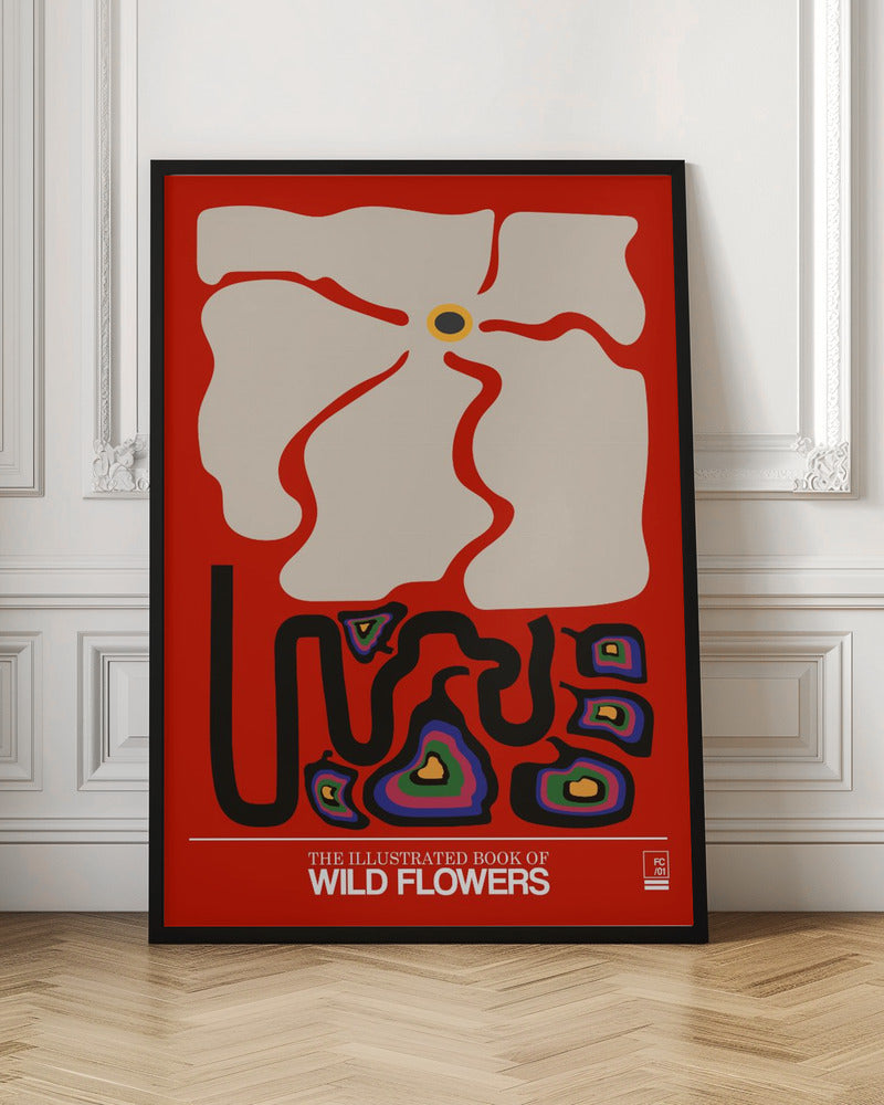The Illustrated Book Of Wild Flowers Vol.1 Rainbow Red