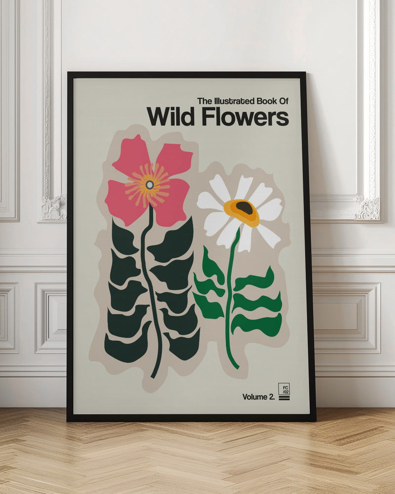 The Illustrated Book Of Wild Flowers Vol.2 Grey