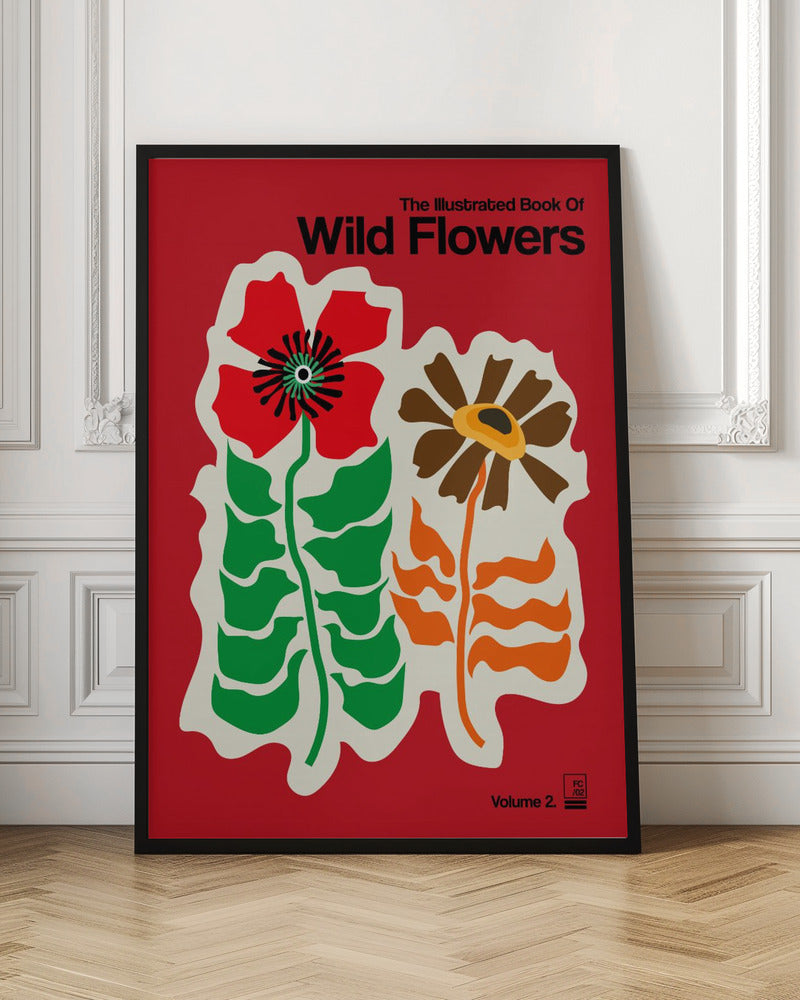 The Illustrated Book Of Wild Flowers Vol.2 Red
