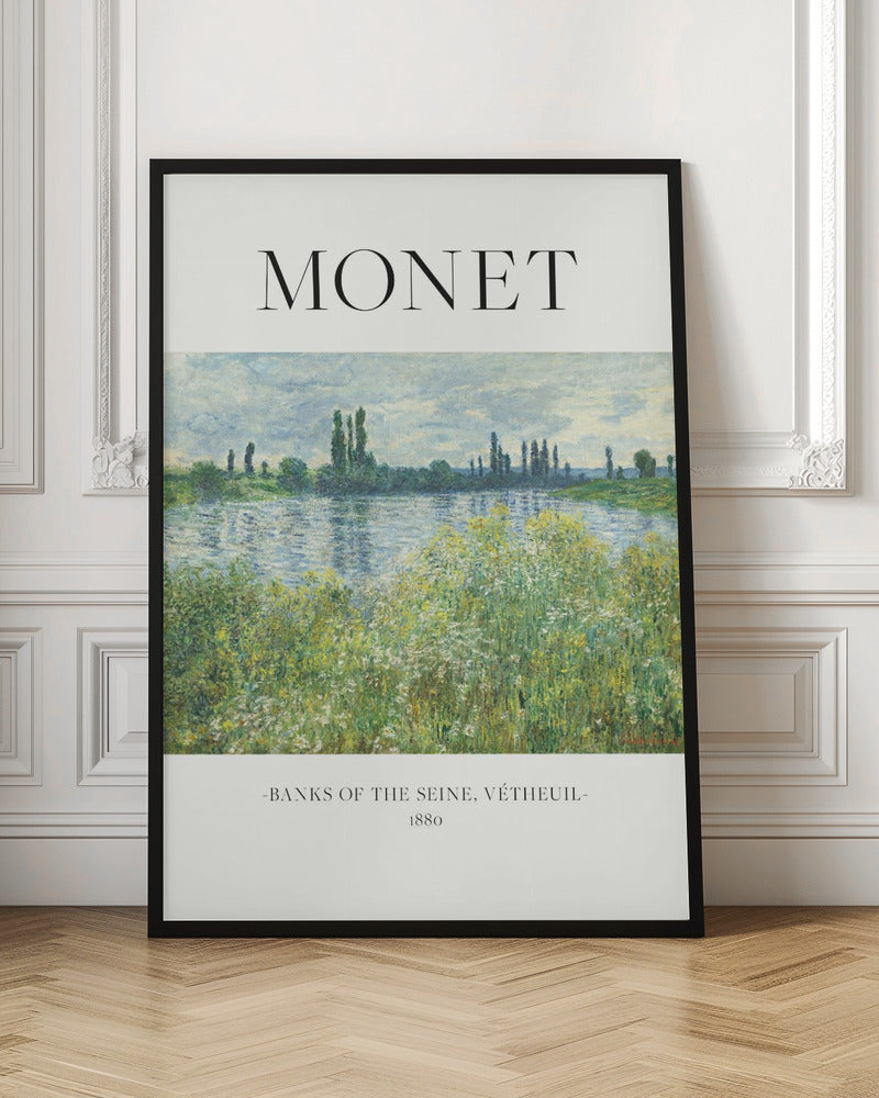 Banks Of The Seine | Monet Art Print