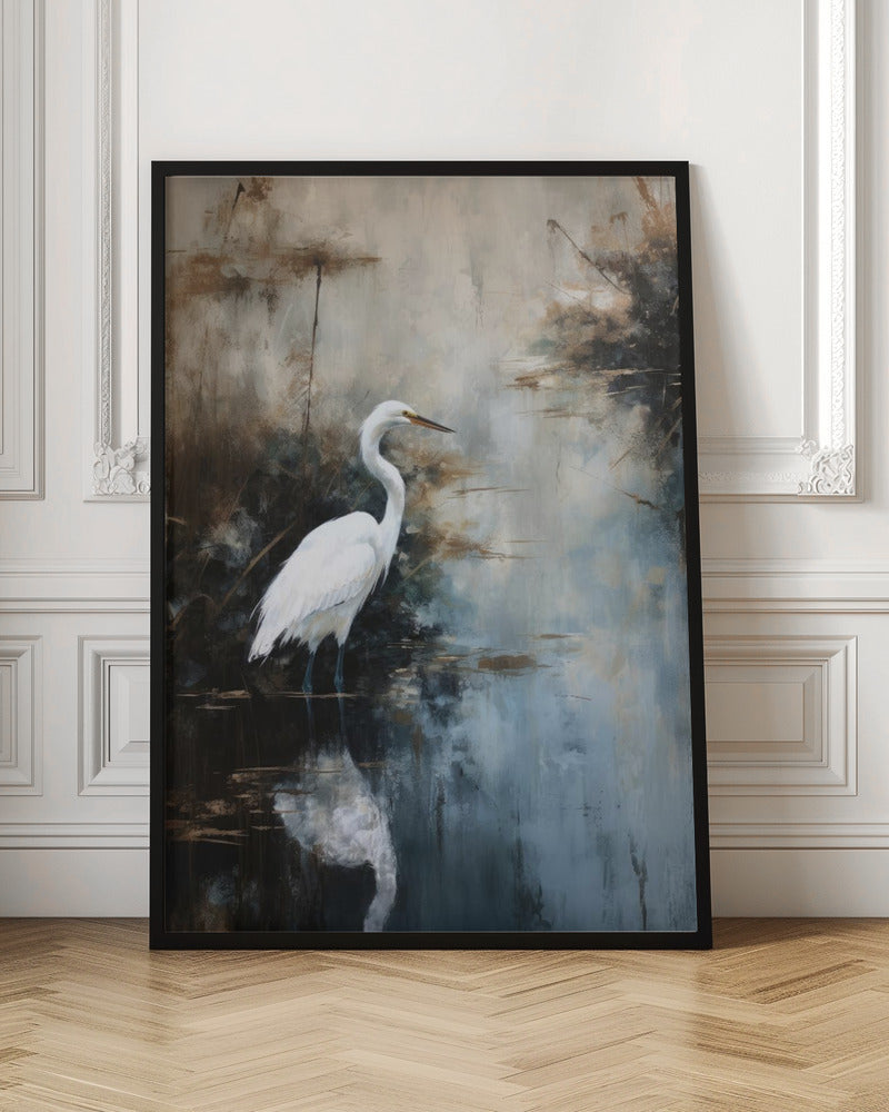 Egret in Lake
