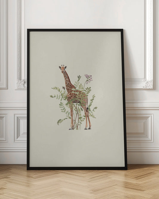 Floral giraffe