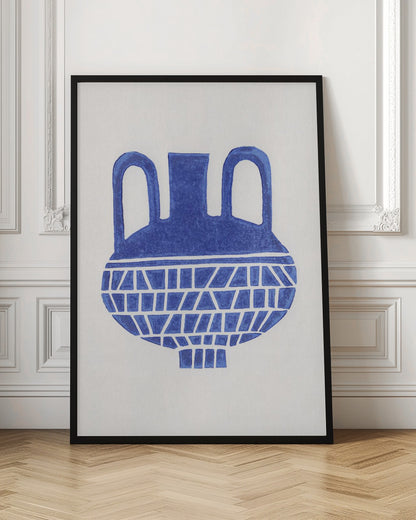 Linocut Vase #6