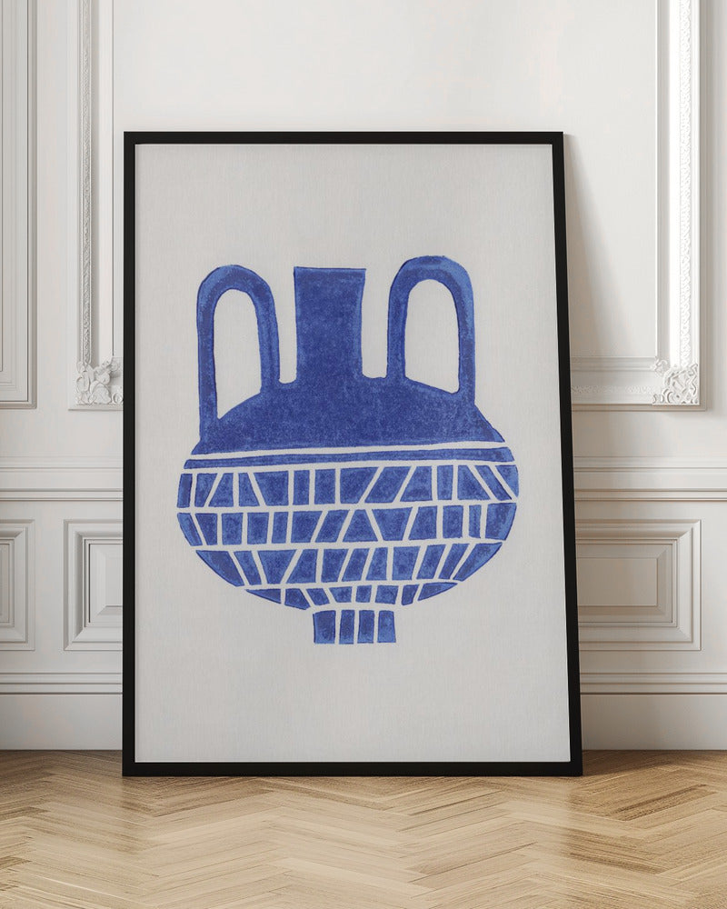 Linocut Vase #6