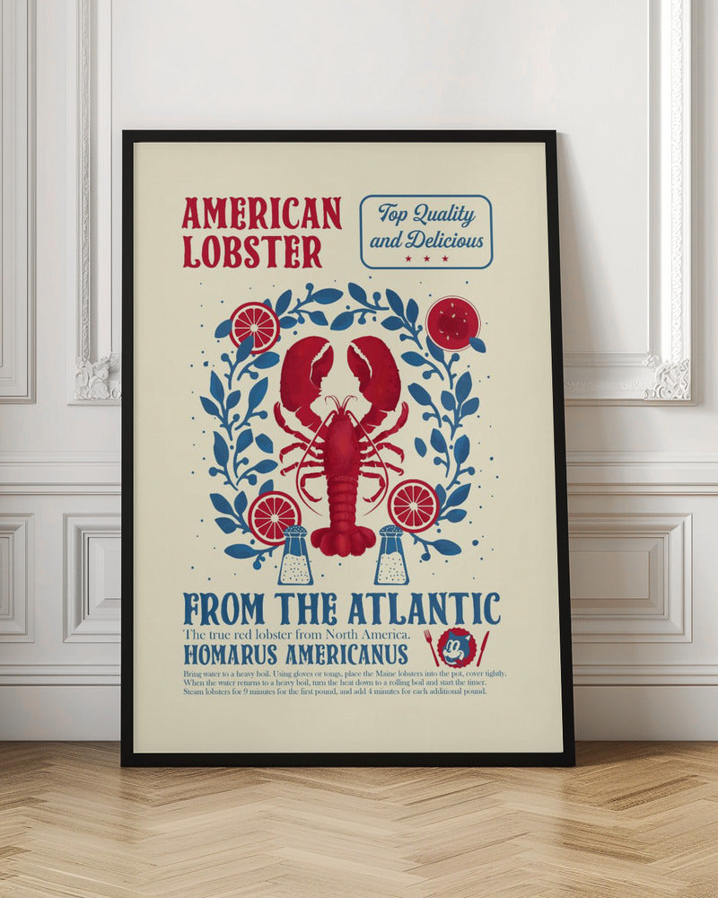 Lobster kitchen print