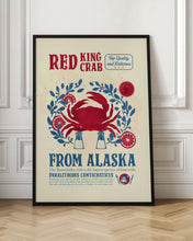 Load image into Gallery viewer, Crab kitchen print
