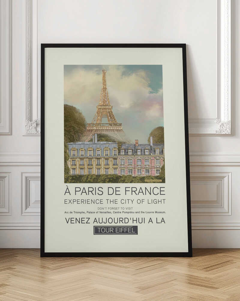 Paris retro print