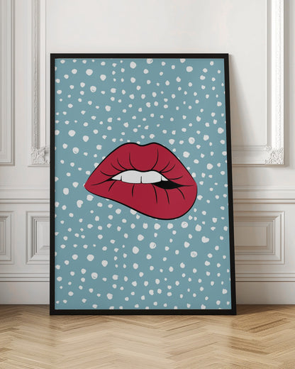Lip Bite Whimsy