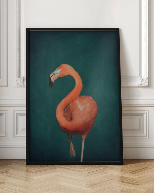 Green Flamingo