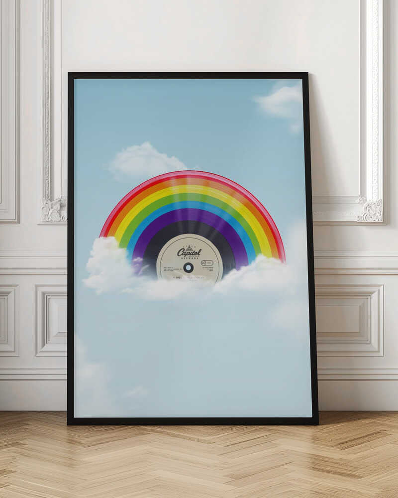 Over the Rainbow Vinyl Art