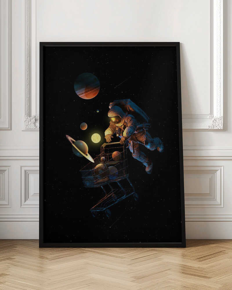 Space Cart Print