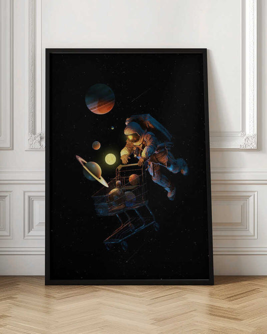 Space Cart Print