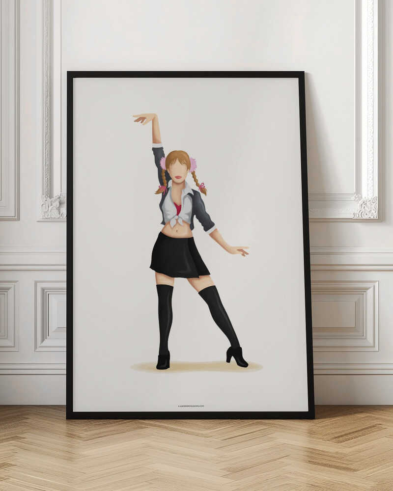 Iconic Schoolgirl Pose
