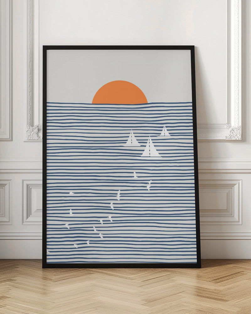 Three White Sails