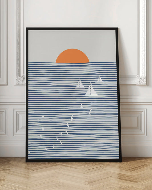 Three White Sails
