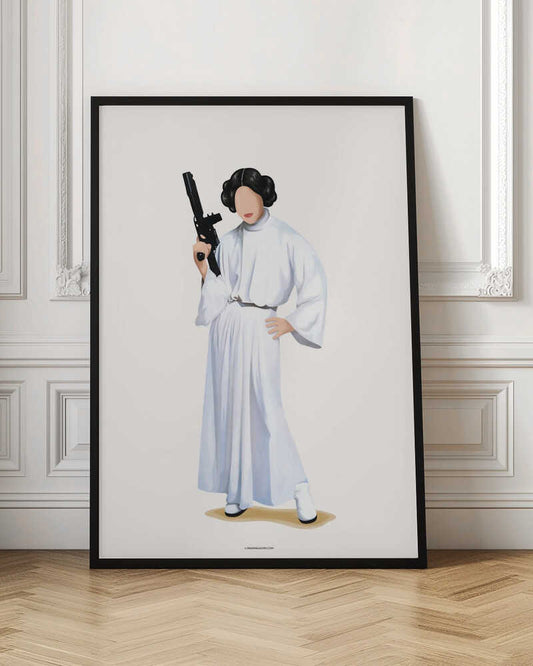 White Gown Fighter