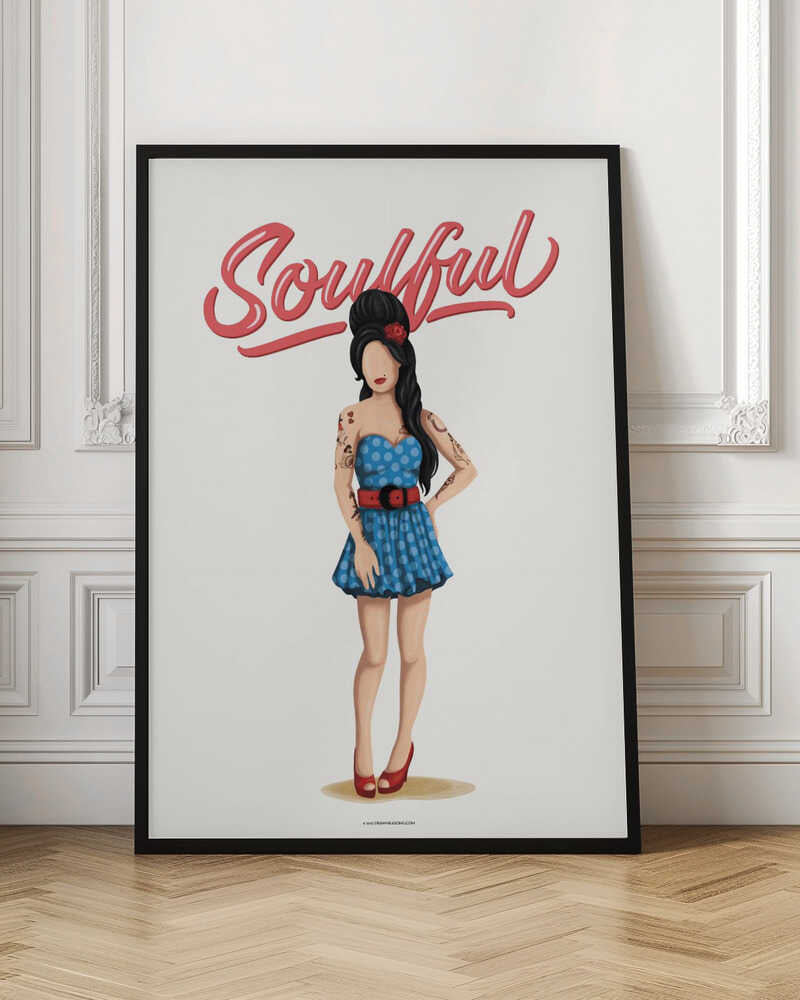 Soulful Retro Woman