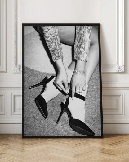 Disco Feet B&w