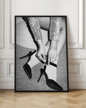Load image into Gallery viewer, Disco Feet B&amp;w

