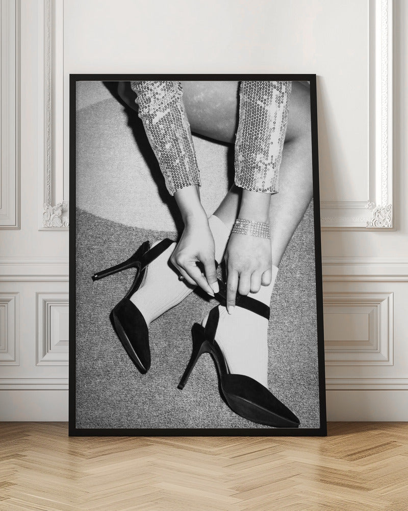 Disco Feet B&w