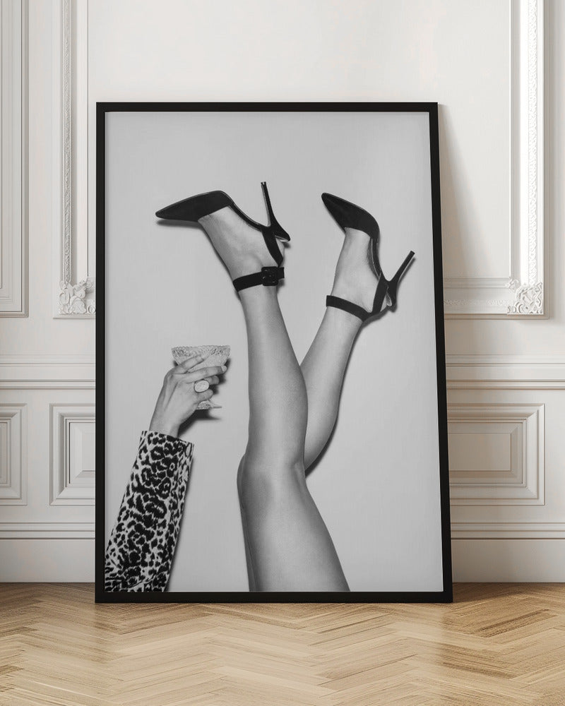 Feet In the Air B&w