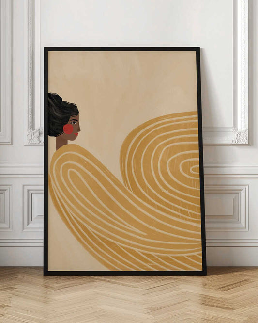 The Woman With the Yellow Stripes