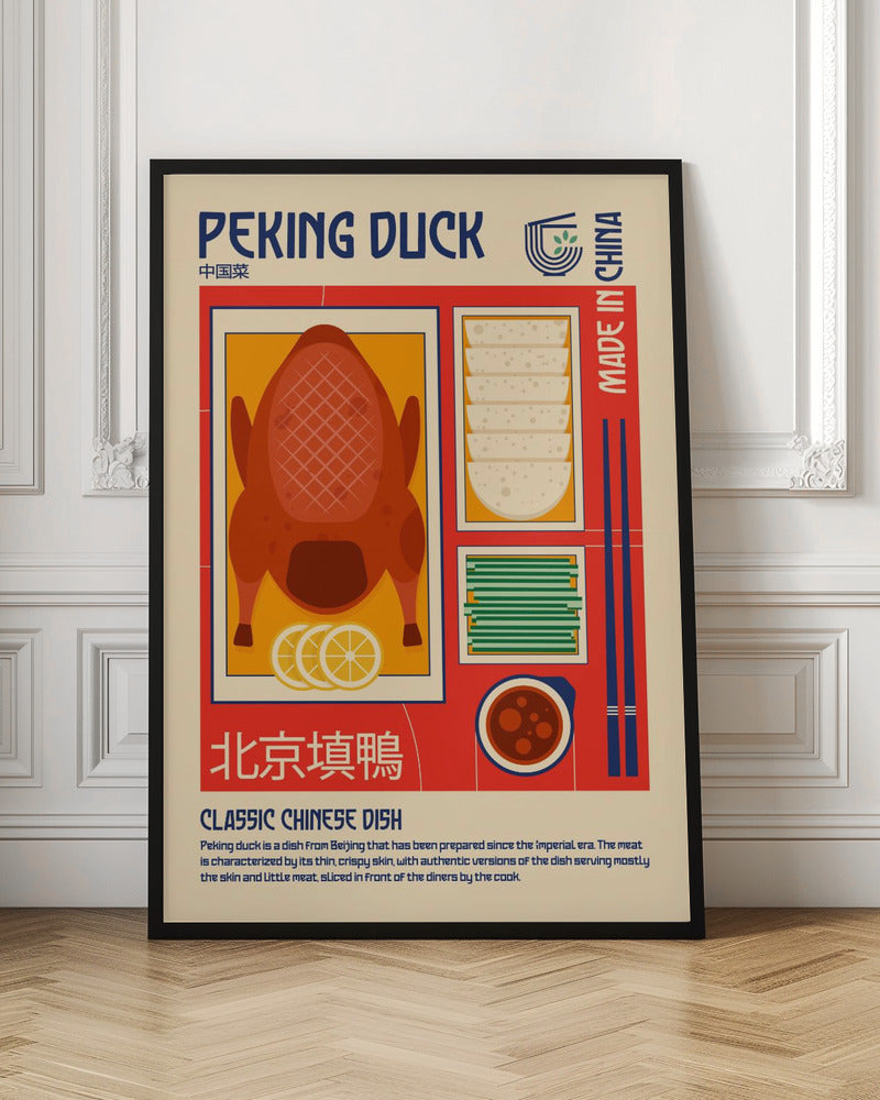 Peking Duck Japanese Food Print
