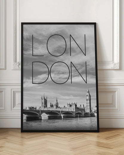 LONDON Westminster Bridge | London Travel Print