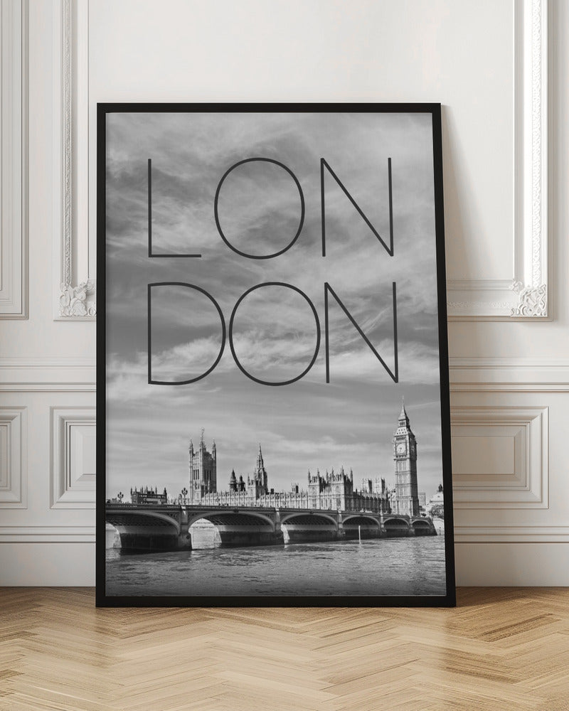 LONDON Westminster Bridge | London Travel Print