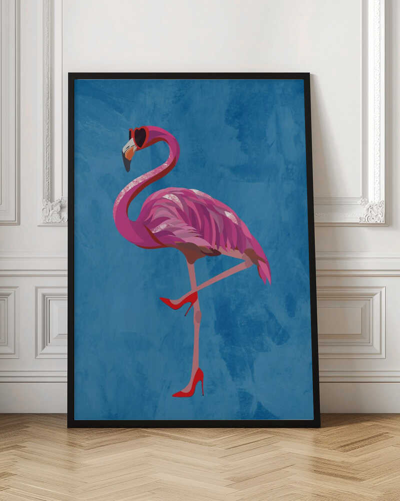 Flamingo In Heels