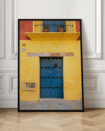 Blue and Yellow | Oaxaca Mexico