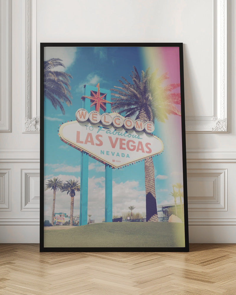 Vegas Sign Vintage | Travel wall art