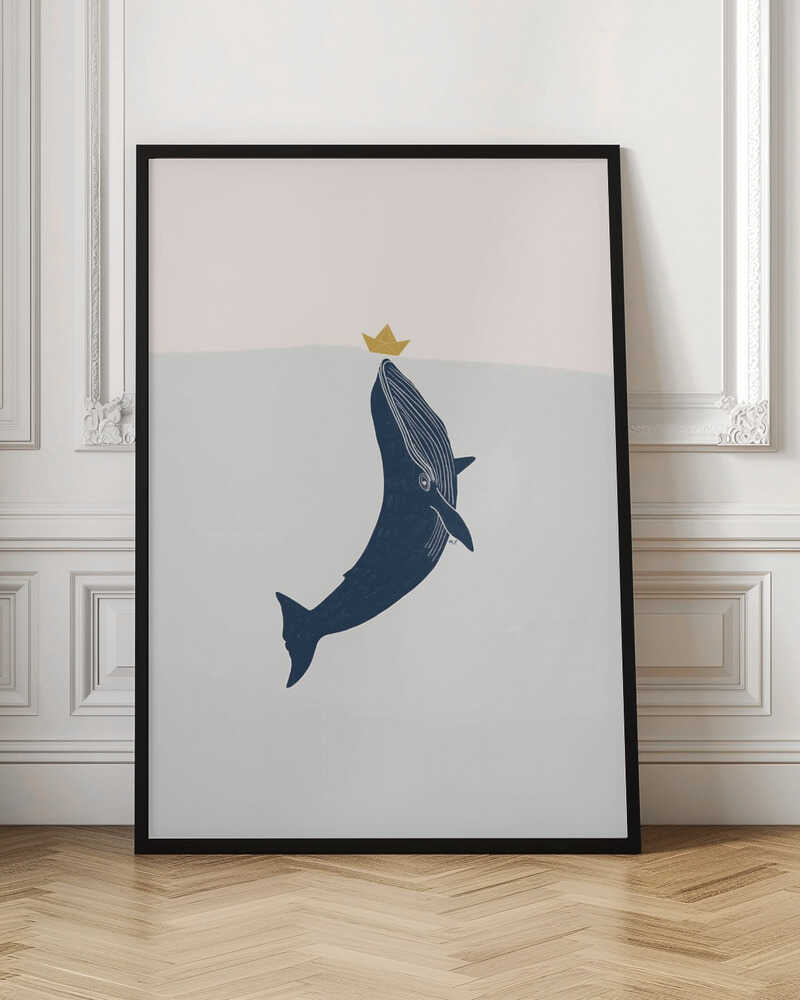 Blue Whale Sailing Boat