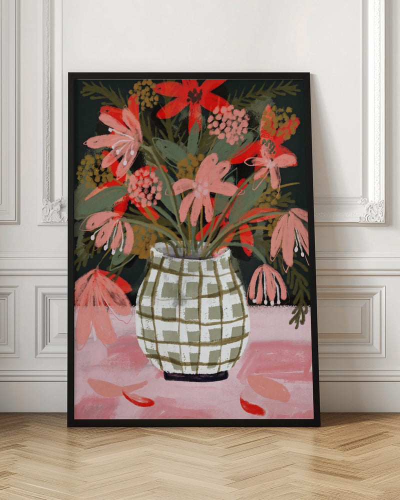 Plaid Vase