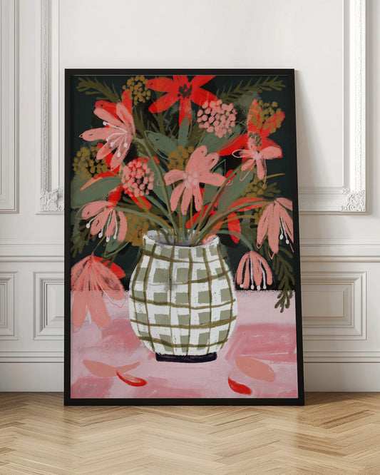 Plaid Vase