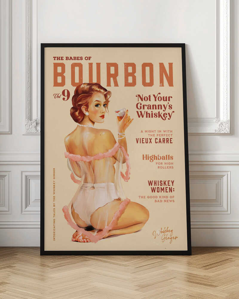 Babes of Bourbon Vol 9 Vintage Whiskey Pinup
