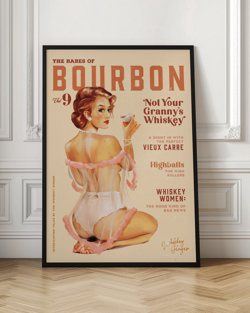 Babes of Bourbon Vol 9 Vintage Whiskey Pinup