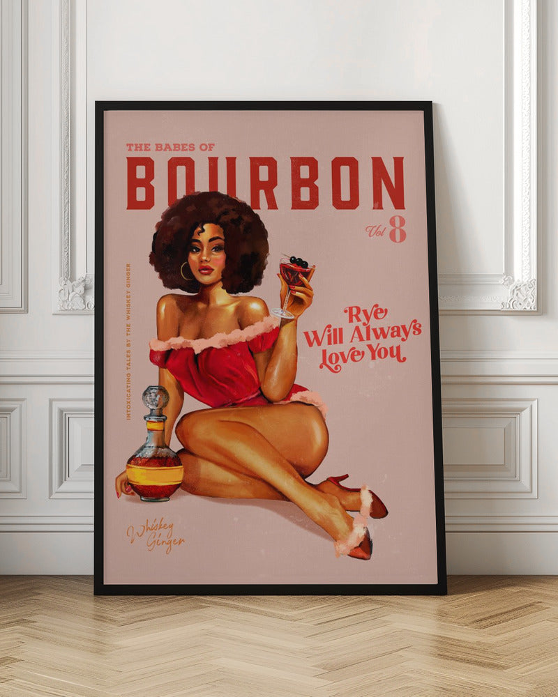 Babes of Bourbon Vol 8 Vintage Pinup Girl With Afro
