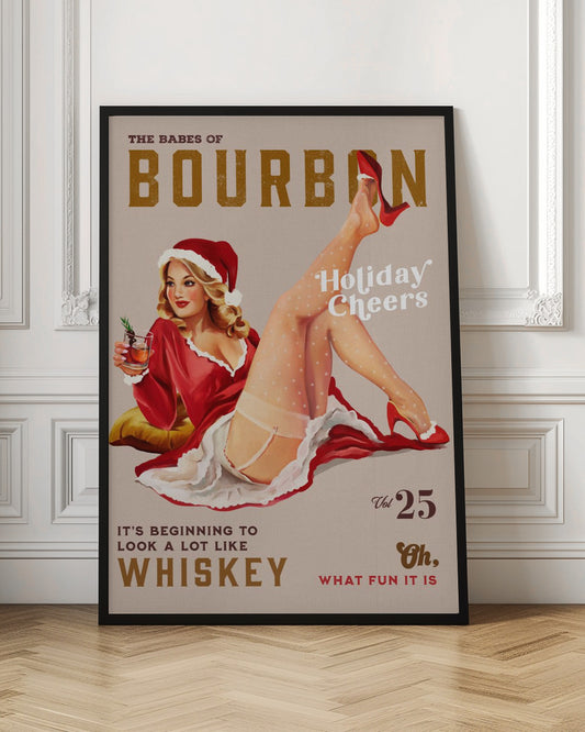 Babes of Bourbon Vol 25 Holiday Cheer Christmas Pinup