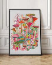 Load image into Gallery viewer, Funghi Forest Screenprint
