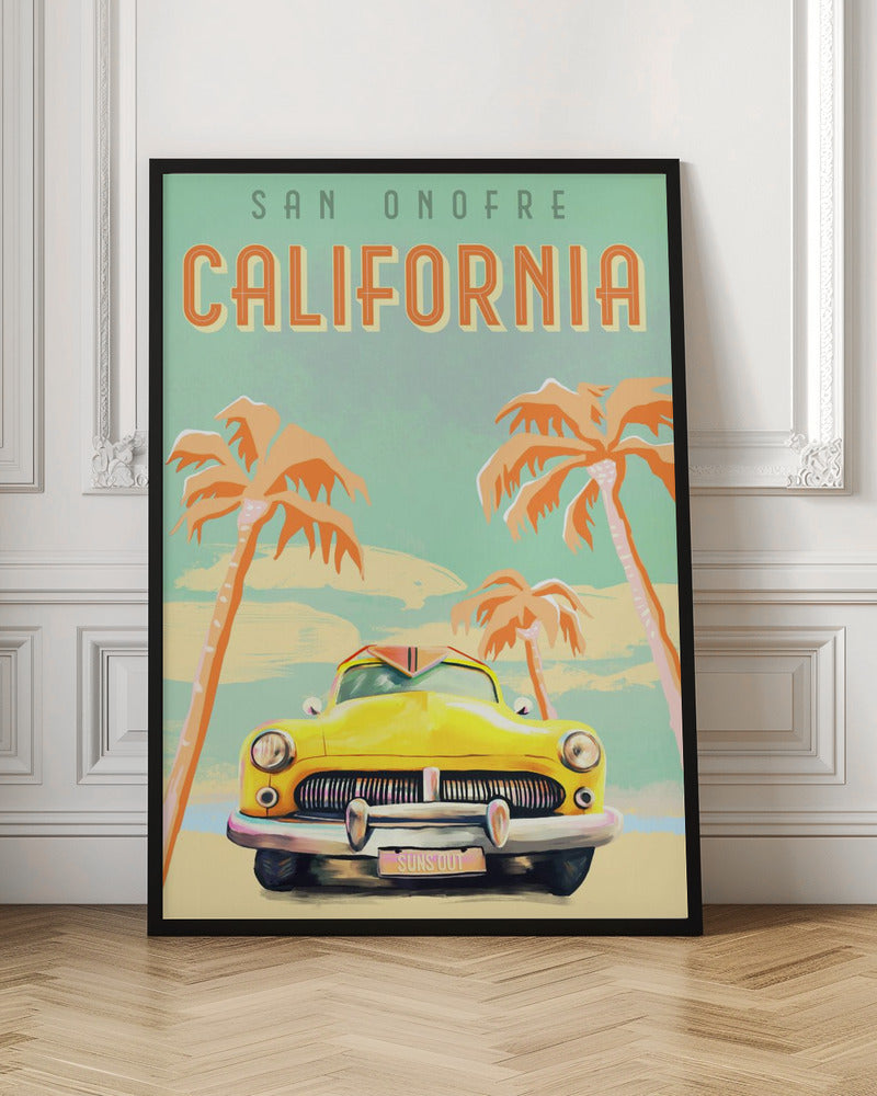California Surf Poster