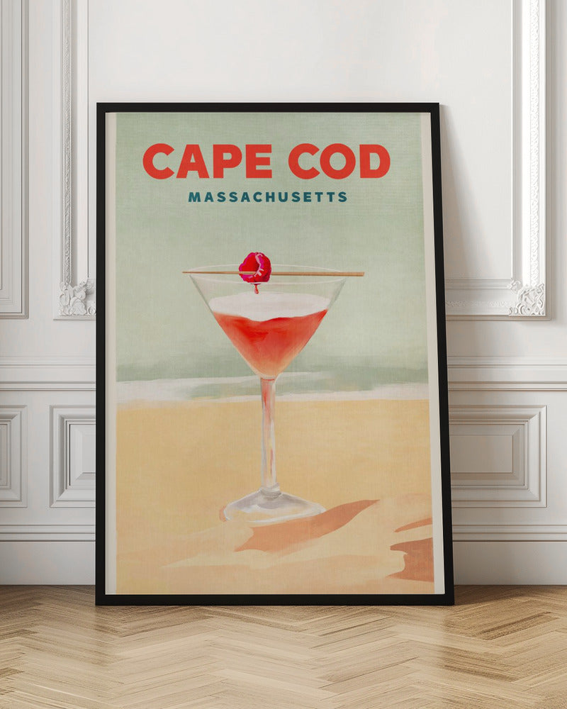 Cape Cod Cocktail Tall Poster