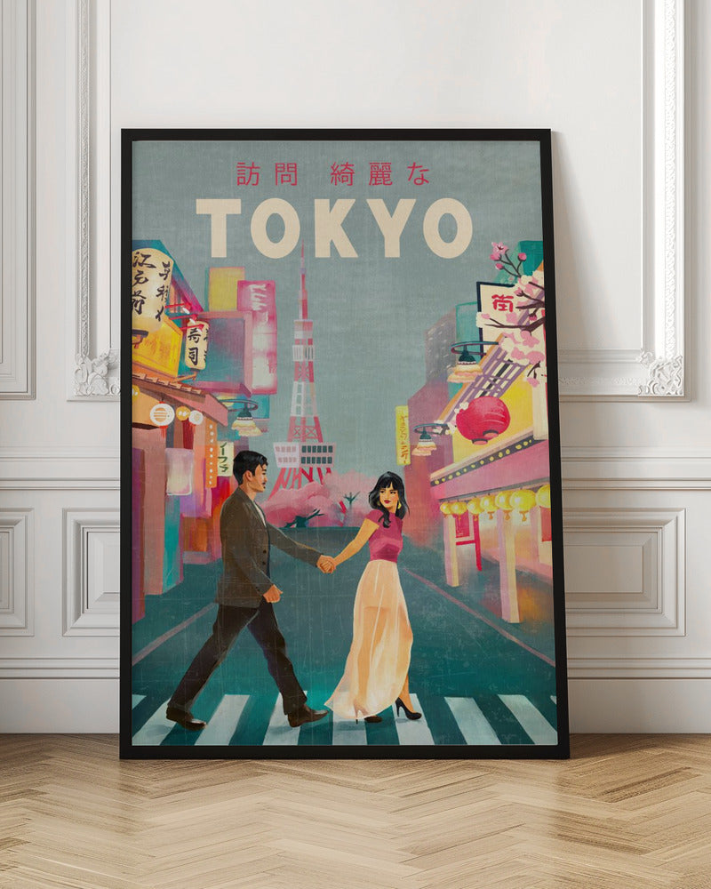 Tokyo Japan Travel Art