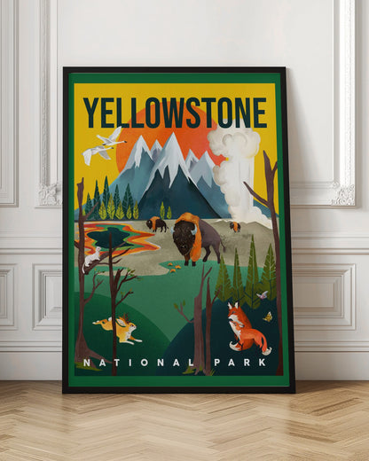 National Park Travel Poster