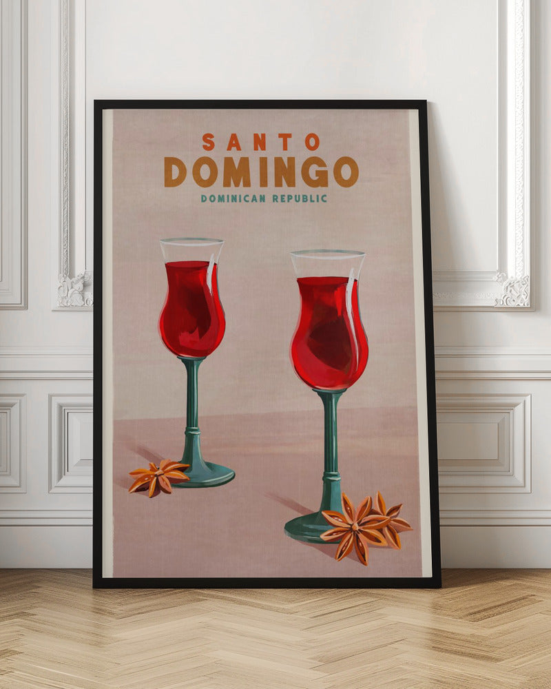 Santo Domingo Dominican Republic Cocktail Art