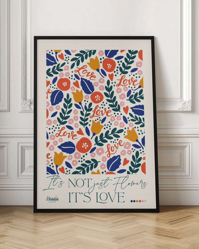 About Love. Tiny Flowers