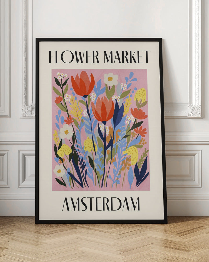 Flower Market Amsterdam Netherlands