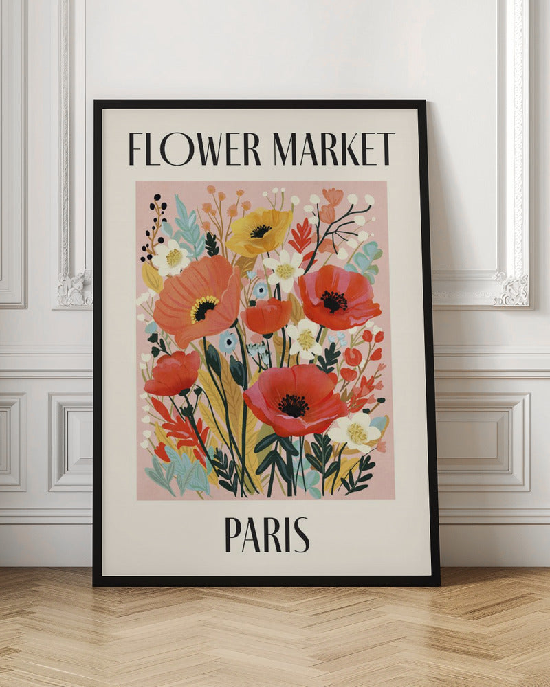Flower Market Paris France